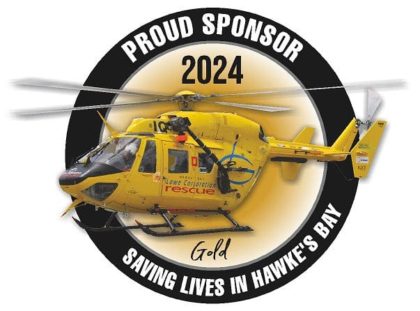 Gold Sponsor Hawkes Bay Helicopter