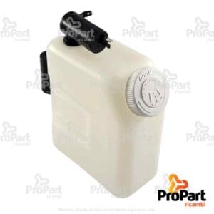 Washer Bottle Assy c/w 2 Pumps suitable for Deutz-Fahr, SAME - 0.007.7785.4