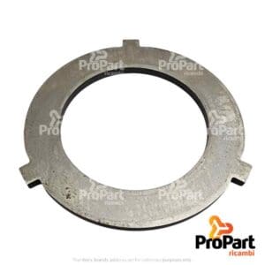 Steel Clutch Disc  4.8mm suitable for Deutz-Fahr, SAME - 0.008.0324.0