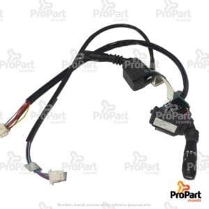 Lights/Horn/Wiper Switch Assy suitable for SAME - 0.008.0392.4/10