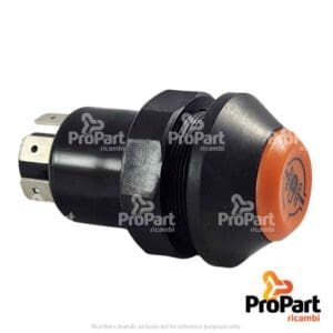 Push Button Switch  -Diff Lock suitable for Deutz-Fahr, SAME - 0.008.1335.0/10