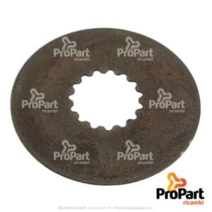 Steel Hand Brake Disc suitable for Deutz-Fahr, SAME - 0.008.5191.0