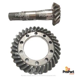 C & P Gear Set  15T/33T suitable for Deutz-Fahr, SAME - 0.008.5390.3/30