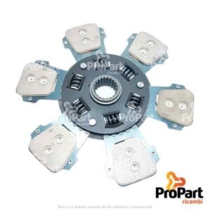 Paddle Clutch Plate  14 Inch suitable for SAME - 0.008.5596.3/10