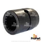 Splined 4WD Coupling  L= 58mm suitable for Deutz-Fahr, SAME - 0.008.5723.0/20