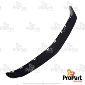 LH Mudguard Extension  140mm suitable for Deutz-Fahr, SAME - 0.008.8290.0/60