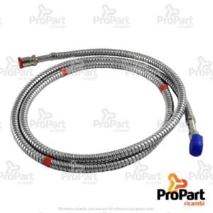 Front Brake Hose  L= 1860mm suitable for Deutz-Fahr, SAME - 0.008.9731.3/30