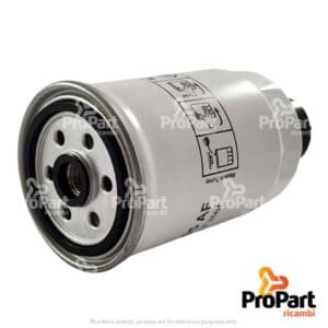 Fuel Filter  -Spin On suitable for New Holland, Deutz-Fahr, SAME - 0.009.4687.0