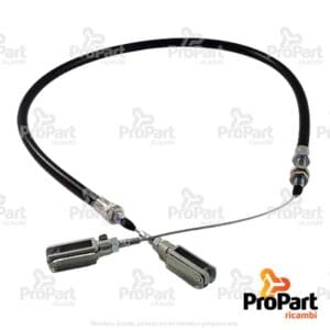 Hand Throttle Cable  L= 960mm suitable for Deutz-Fahr, SAME - 0.009.6975.3/20