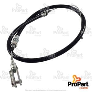 Foot Throttle Cable  L= 980mm suitable for Deutz-Fahr, SAME - 0.009.6977.3/20