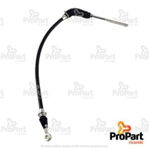 Hand Brake Cable  L= 690mm suitable for Deutz-Fahr, SAME - 0.009.7124.3/40