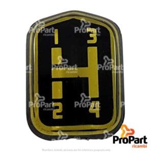 Gear Lever Cap  1-4 suitable for SAME - 0.009.8278.0/10