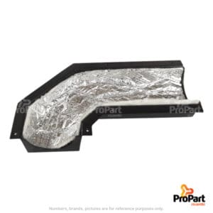 Exhaust Shield RH suitable for SAME - 0.010.1102.3