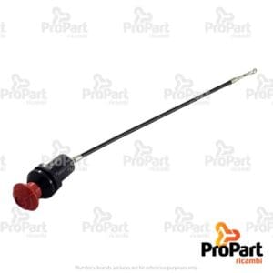 Stop Cable  L= 360mm - 0.010.1731.3/20