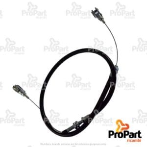 Elec Foot Throttle Cable  L= 1010mm suitable for Deutz-Fahr, SAME - 0.010.4571.3/10