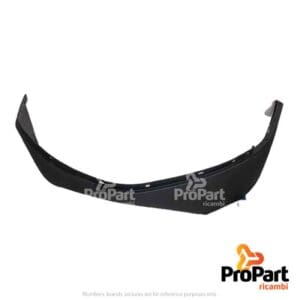 LH Mudguard Extension  240mm suitable for Deutz-Fahr, SAME - 0.010.7567.0/30