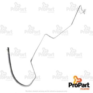 RH Front Brake Hose suitable for Deutz-Fahr, SAME - 0.010.9314.3