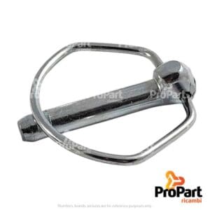 Lynch Pin  11mm suitable for John Deere, Deutz-Fahr, SAME - 0.010.9322.4