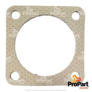 Square Exhaust Gasket suitable for Deutz-Fahr, SAME - 0.010.9862.0