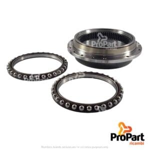 Crownwheel c/w Bearings suitable for Deutz-Fahr, SAME - 0.011.0665.3