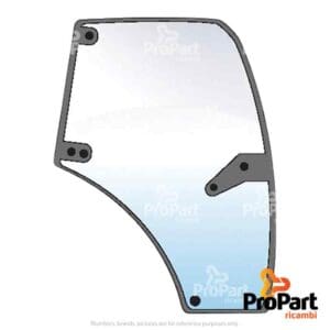 RH Door Glass suitable for Deutz-Fahr, SAME - 0.012.1432.0/20