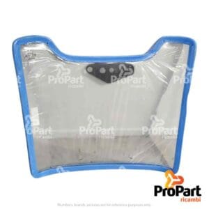 Front Windscreen suitable for Deutz-Fahr, SAME - 0.012.5734.0/10