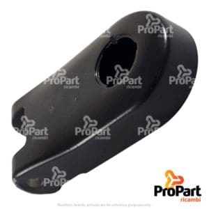 Top Hinge Piece  LH suitable for Deutz-Fahr, SAME - 0.012.6179.0/20