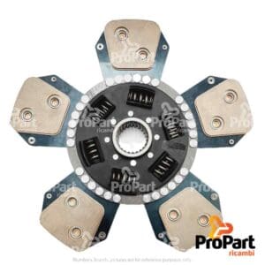 Paddle Clutch Plate  13 Inch suitable for Deutz-Fahr, SAME - 0.012.7095.3/30