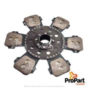 Paddle Clutch Plate  14 Inch suitable for SAME - 0.014.0177.3