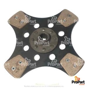 PTO Clutch Plate  11 Inch suitable for Deutz-Fahr, SAME - 0.015.4423.3