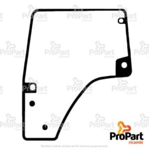 LH Door Glass suitable for Deutz-Fahr, SAME - 0.015.5691.0/40