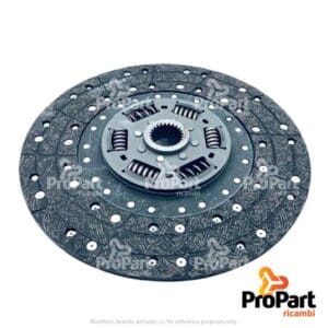 Organic Clutch Plate  14 Inch suitable for Deutz-Fahr, SAME - 0.015.6328.3