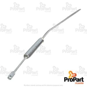 Damper Rod - 0.015.6411.4