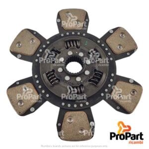 Paddle Clutch Plate  12 Inch - 0.015.9289.3