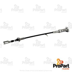 Rear Remote Cable  L= 470mm suitable for Deutz-Fahr, SAME - 0.015.9867.4