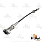 Rear Remote Cable  L= 470mm suitable for Deutz-Fahr, SAME - 0.015.9867.4