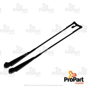 Front Double Wiper Arm suitable for Deutz-Fahr, SAME - 0.016.5454.0