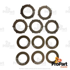 HML Clutch Pack suitable for Deutz-Fahr, SAME - 0.017.4063.3