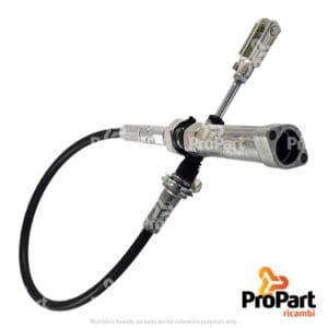 Rear Remote Cable suitable for Deutz-Fahr, SAME - 0.018.3424.4