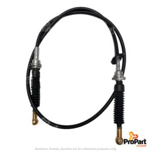 Gear Lever Cable  L= 1870mm suitable for Deutz-Fahr, SAME - 0.018.4933.4