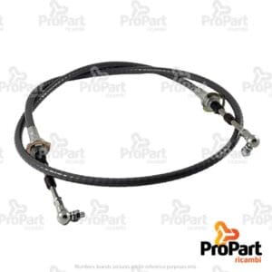 Gear Lever Cable  L= 2100mm suitable for Deutz-Fahr, SAME - 0.018.4935.4