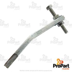 Mudguard Stop Plate suitable for Deutz-Fahr, SAME - 0.018.6859.3