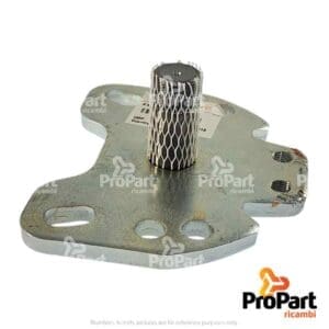 Pivoting Mudguard Bracket Base suitable for Deutz-Fahr, SAME - 0.018.7702.3
