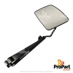 Mirror & Arm Assy  LH suitable for Deutz-Fahr, SAME - 0.020.7939.4