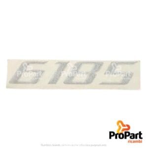 6185 Bonnet Decal - 0.024.3216.0