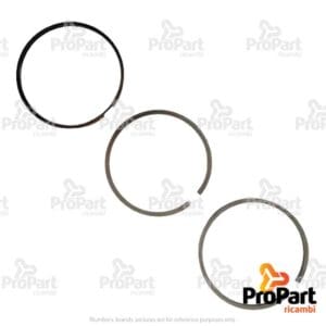 Rings Set  -Std suitable for Deutz-Fahr, SAME - 0.081.0090.6/10