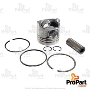 Piston & Rings Set  A suitable for Deutz-Fahr, SAME - 0.082.0060.A