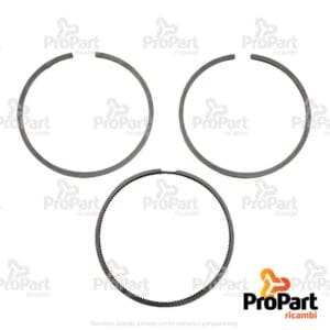 Rings Set  -Std suitable for John Deere, Deutz-Fahr, SAME - 0.086.0052.6/10