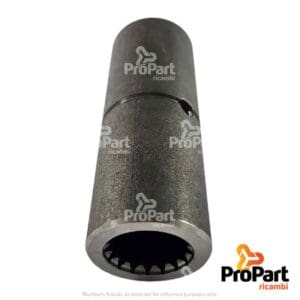 Splined 4WD Coupling  L= 123mm suitable for Deutz-Fahr, SAME - 0.148.2614.0/30
