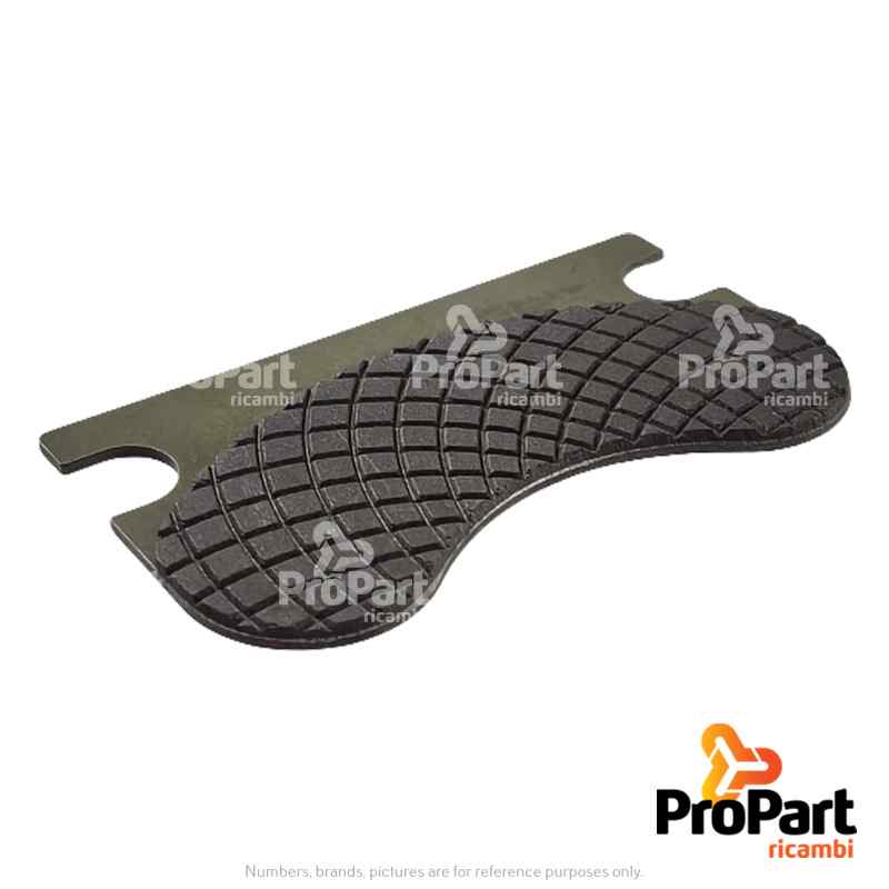 thumbnail image 2 of Hand Brake Pad Kit For Case & New Holland Backhoes – Replaces 8603631, 400836A1 2 of 6
